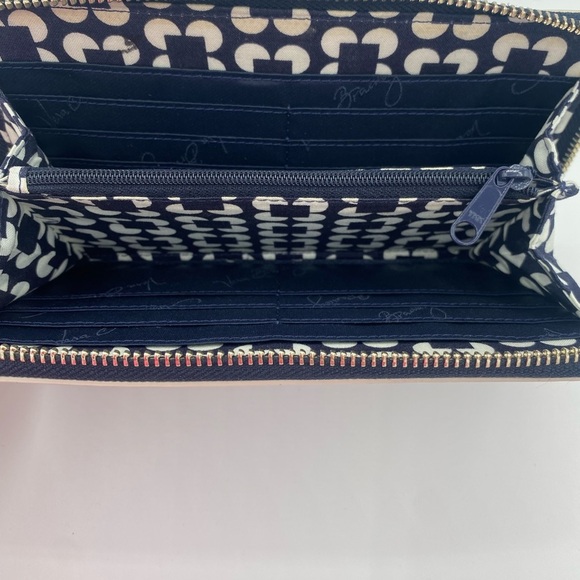 Vera Bradley Midnight Blue Zip Wallet - Picture 5 of 7